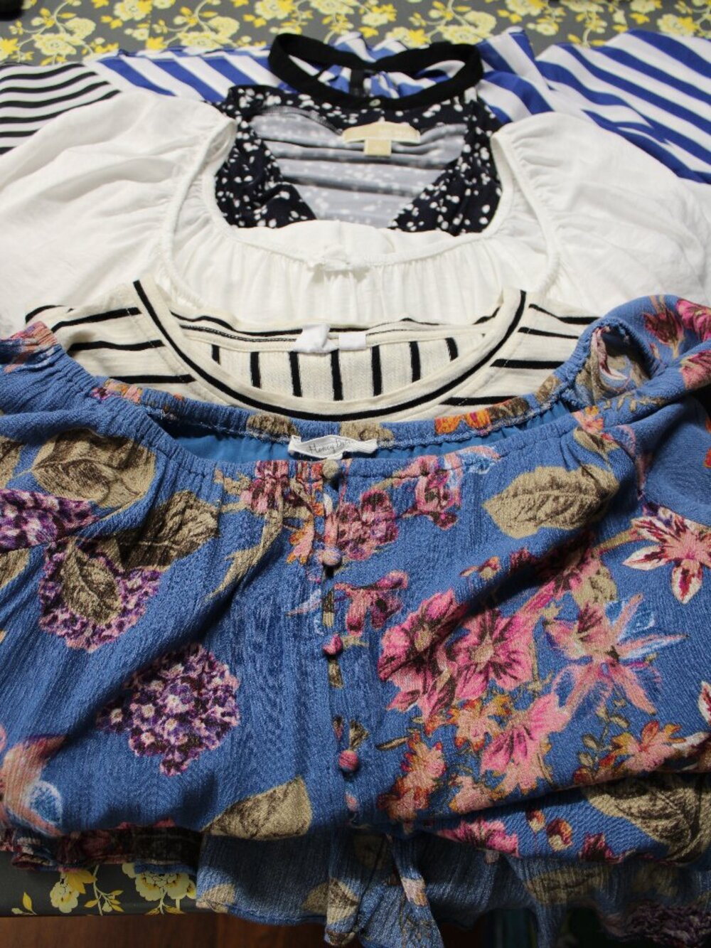 Womens Dress Bundle Large Floral Summer Sleeveless Casual Stripes